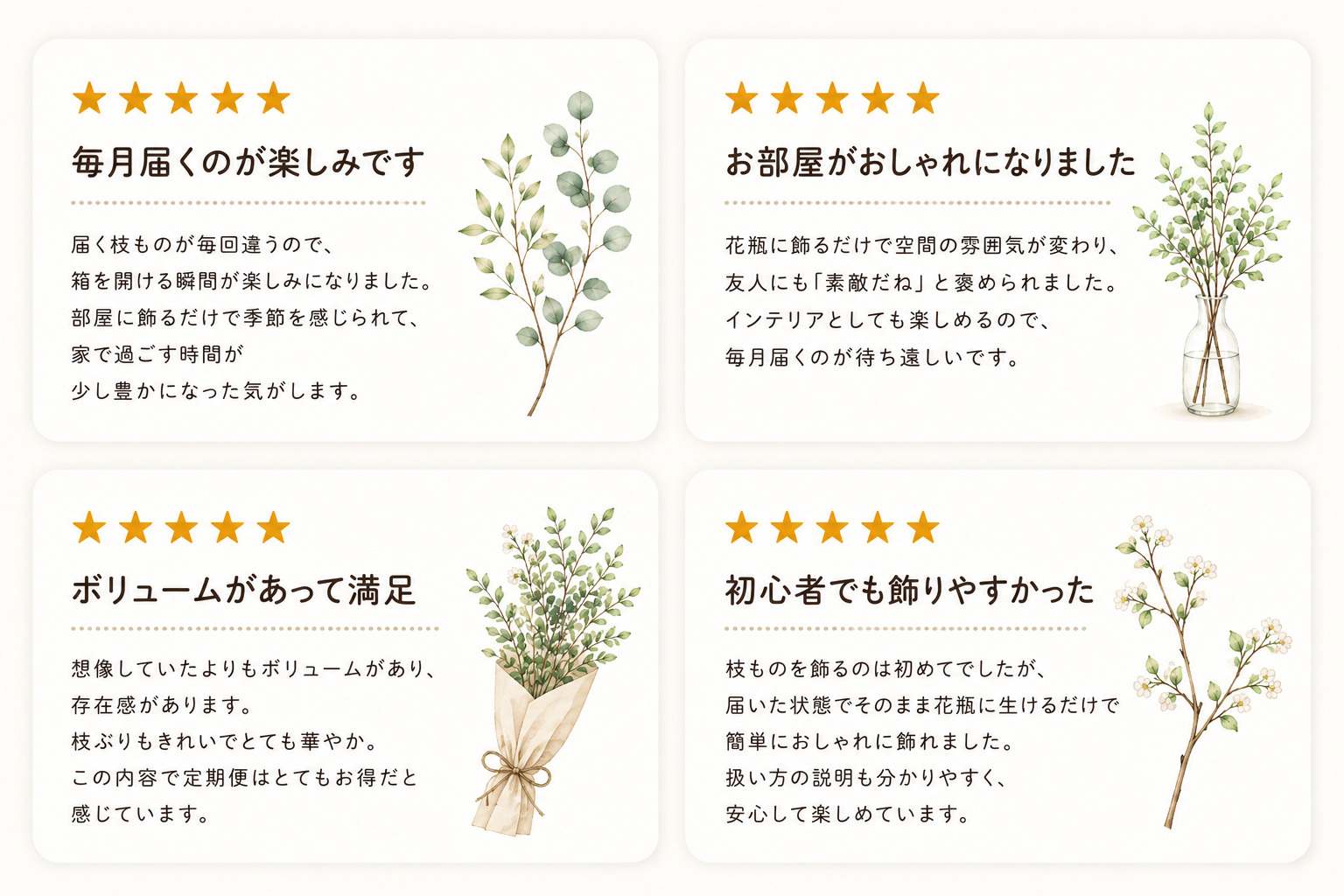 お客様の声